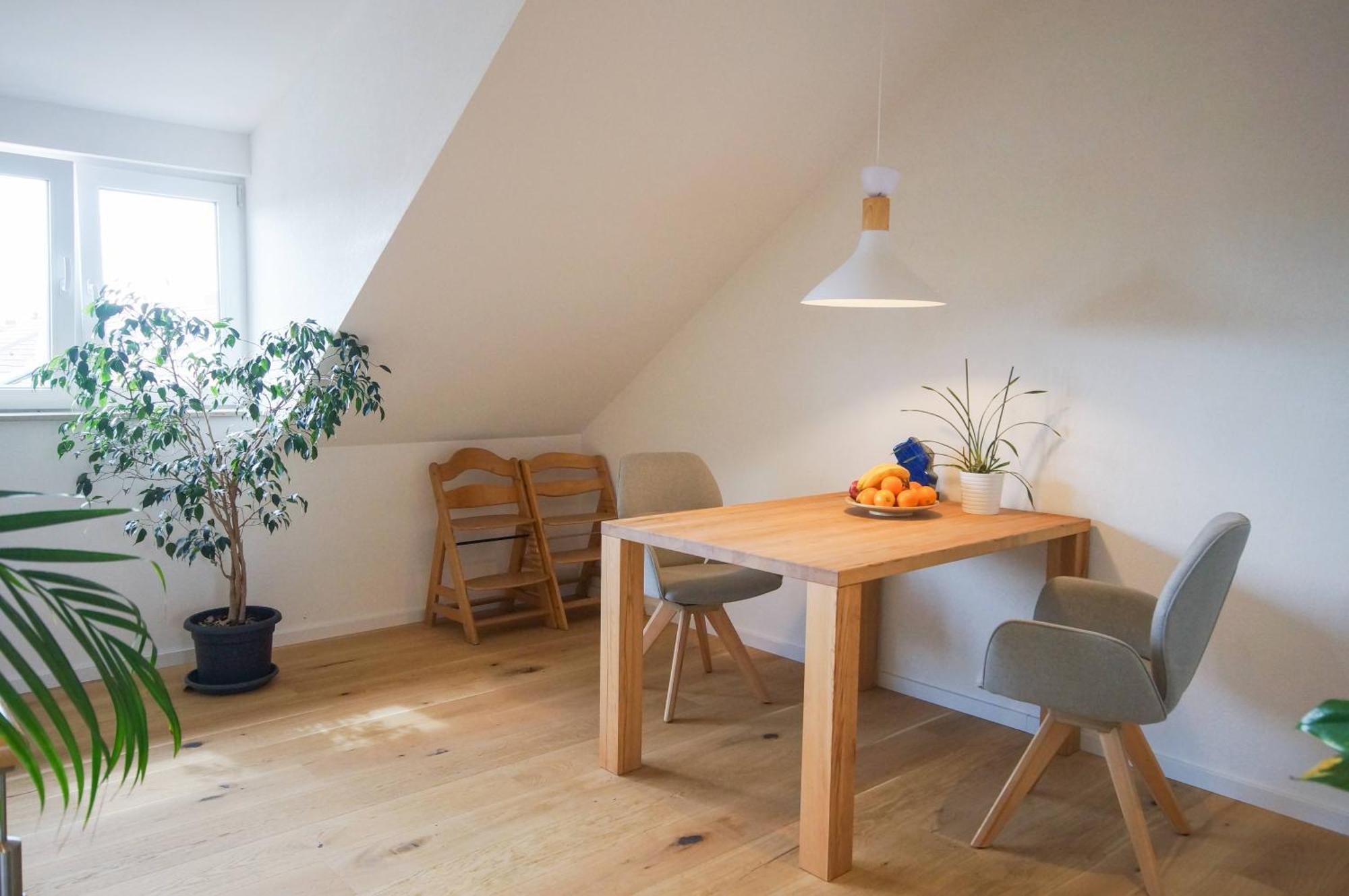 Modernes Und Helles Apartment Im Loft Stil ไฮเดลเบิร์ก ภายนอก รูปภาพ