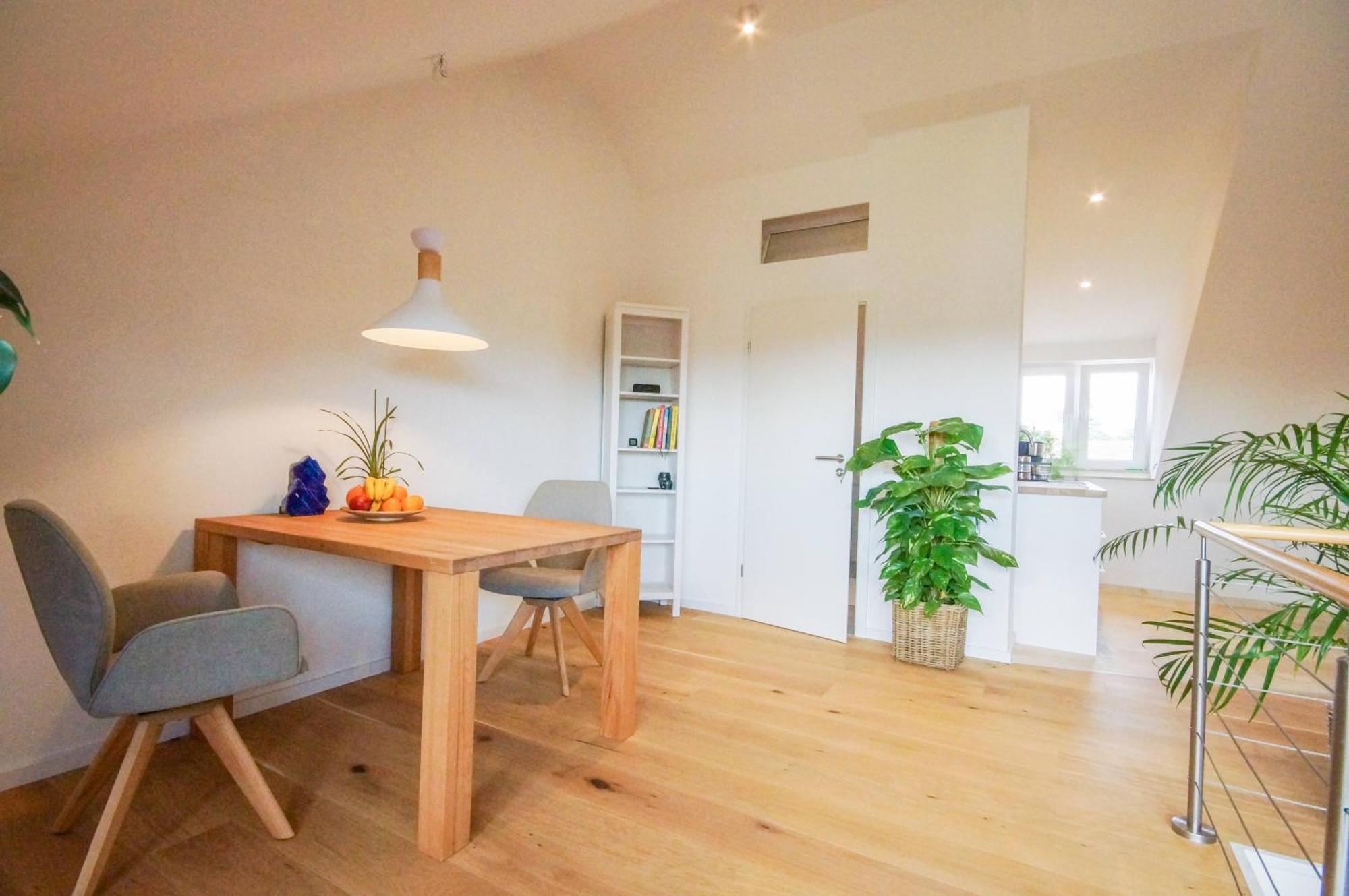 Modernes Und Helles Apartment Im Loft Stil ไฮเดลเบิร์ก ภายนอก รูปภาพ